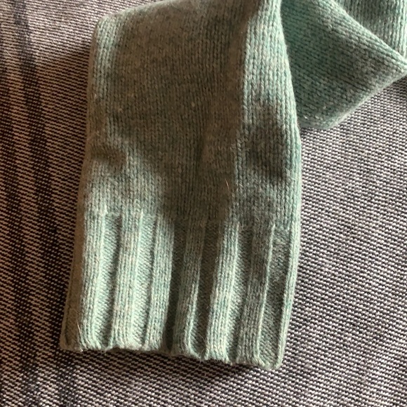 JCrew wool sea foam sweater with button details - Picture 7 of 7